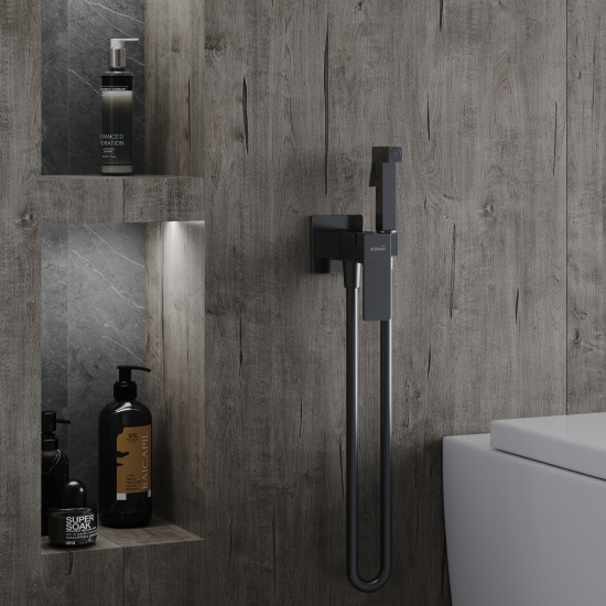 Гигиенический душ AQUAme Savona AQM6817GM со смесителем