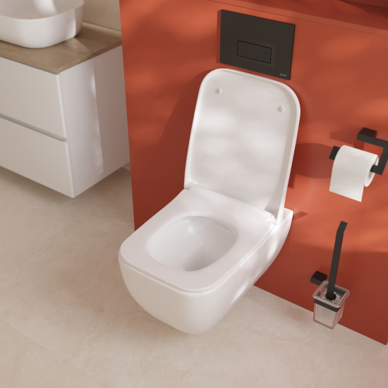 Унитаз подвесной VitrA Shift 7742B003-0075 безободковый
