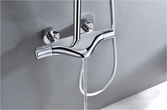 Душевая система с термостатом Altrobagno Squalo 030410 Cr