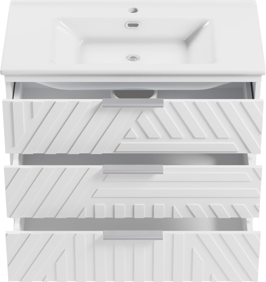 Тумба с раковиной Brevita Etna 85