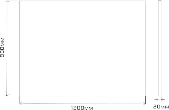 Зеркало Misty Марс 120