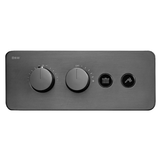 Душевая система  Black&White Universe 7646GM термостат