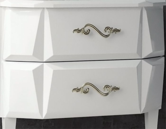 Тумба с раковиной Aima Design Brilliant 80 white