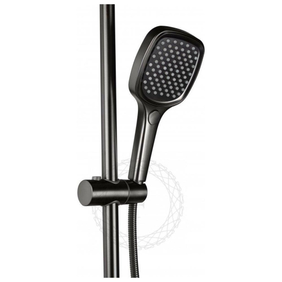 Душевая стойка Filarete Retta FL2030BG, графит