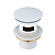 Донный клапан для раковины CeramaLux RD001GW белый