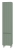 Пенал Brevita Виктори 35 L, зеленый
