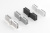 Душевой уголок Vegas Glass AFP-Fis Retta 90*100 02М 02 R, профиль черный матовый, стекло шиншилла