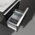 Мебель для ванной Villeroy & Boch Venticello 60 black matt lacquer, с белыми ручками