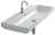 Раковина White Stone Normal 80 см, прямоугольная