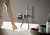 Душевая лейка Hansgrohe Rainfinity 100 26867340 EcoSmart, шлифованный черный хром