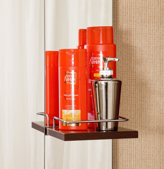 Мебель для ванной Бриклаер Бали 85 венге, белый глянец