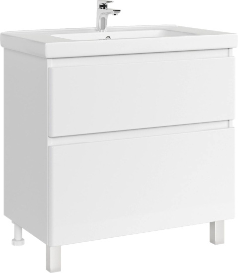 Тумба с раковиной SanStar Riana 80