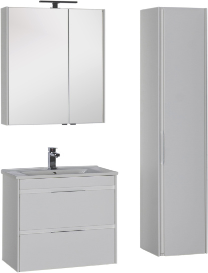 Зеркало-шкаф Aquanet Тулон 85