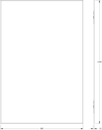 Зеркало Evoform Standard BY 0242 80x120