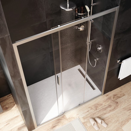 Душевая дверь в нишу Am.Pm Gem Solo W90G-140-1-195MT 140 см