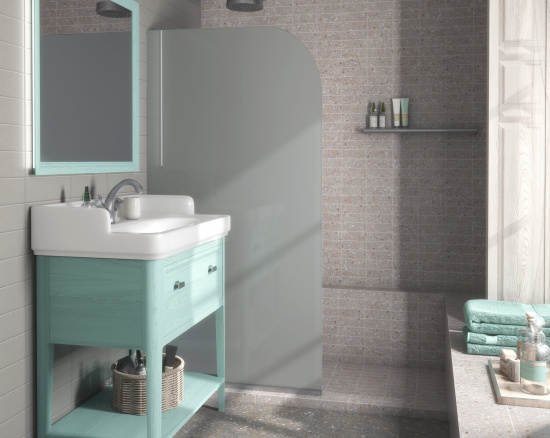 Тумба с раковиной Kerama Marazzi Provence 60 зеленая