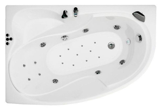 Акриловая ванна Triton Николь 160х100 см R