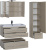 Зеркало-шкаф Aquanet Нота 100 камерино светлый дуб