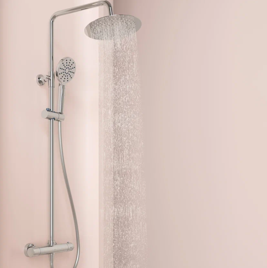 Душевая стойка Sancos Kanedo SC7200CH термостат, хром