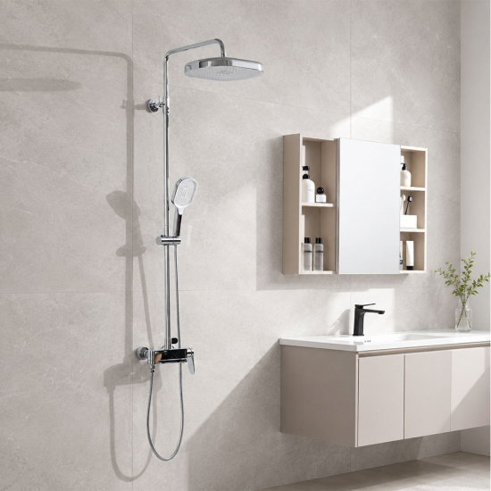 Душевая стойка Gappo G2410, хром