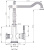 Смеситель для кухни Zorg Antic A 53 KF-BR