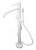 Смеситель для ванны Paffoni Light LIG032BO напольный