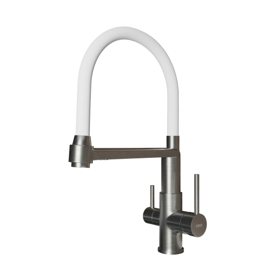 Смеситель для кухни Esko Kitchen K26 W с подключением к фильтру
