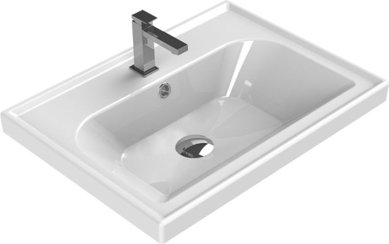 Тумба с раковиной Opadiris Фреш 60 белая