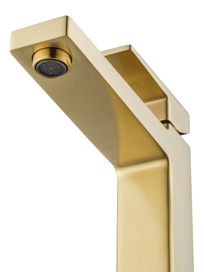 Смеситель для раковины Wonzon & Woghand Cube 2.0 WW-88019068-BG высокий