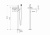 Напольный смеситель для ванны Boheme Stick 129-BCR.2