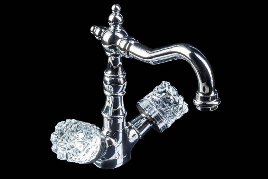 Смеситель для раковины Boheme Crystal 272-CRST