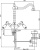 Смеситель для раковины Cezares First FIRST-LS2-03/24-Bi