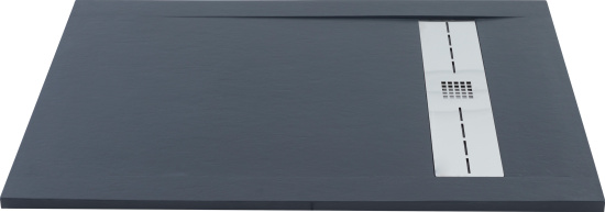 Поддон для душа Aquanet Delight NEW 010B 140x90 черный камень, с сифоном