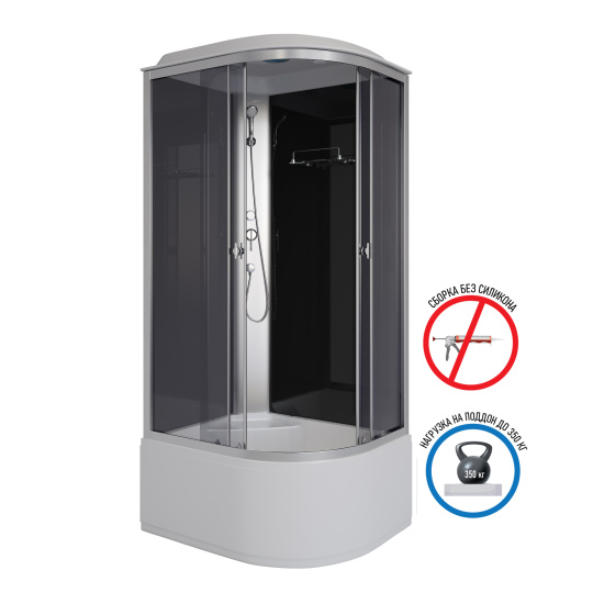 Душевая кабина Niagara Eco E100/80/40L/TN