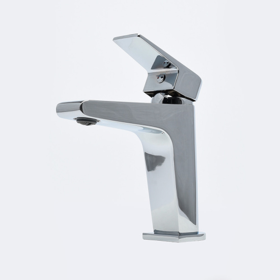 Смеситель для раковины AQUAme Prato AQMP6121  с донным клапаном