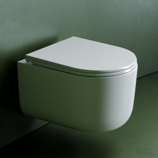 Унитаз подвесной Ceramicanova Ulma CN4006T с сидением