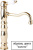 Смеситель для раковины Cezares Venezia VENEZIA-LSM1-03/24-Bi