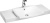 Раковина Jacob Delafon Escale E1280 100 см Раковина Jacob Delafon Escale E1280 100 см