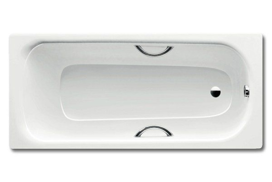 Стальная ванна Kaldewei Sanilux Star 337 с отвертиями под ручки