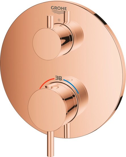 Смеситель для душа Grohe Atrio 24134DA3 термостат, теплый закат