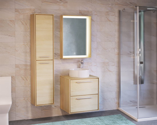 Пенал Raval Frame 160 дуб сонома, подвесной