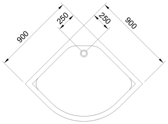 Поддон для душа Royal Bath RB 90HK