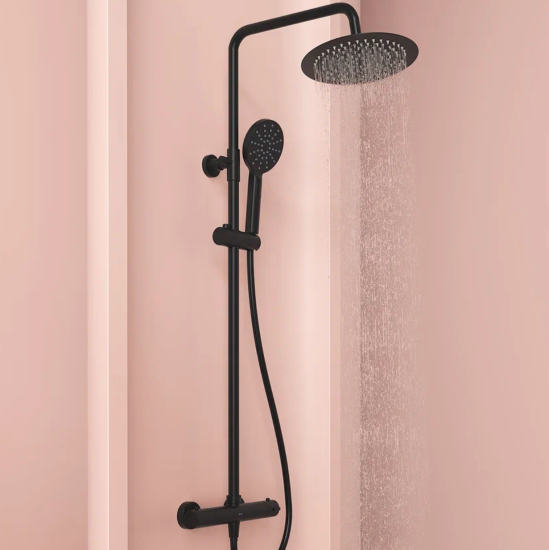 Душевая стойка Sancos Kanedo SC7200MB термостат