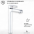 Смеситель для раковины Grocenberg GB3010WC