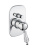 Смеситель для душа Fiore Imperial-Sky Swarovski® 82CR5134, хром Смеситель для душа Fiore Imperial-Sky Swarovski® 82CR5134, хром