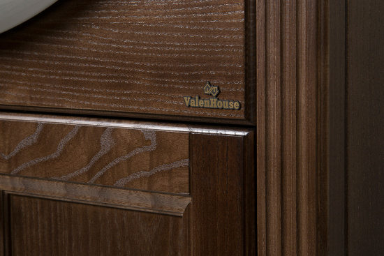 Тумба с раковиной ValenHouse Астер 65 кальяри, фурнитура бронза