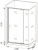 Душевой уголок Good Door Orion WTW-PD+SP-G-CH 110x80 Душевой уголок Good Door Orion WTW-PD+SP-G-CH 110x80