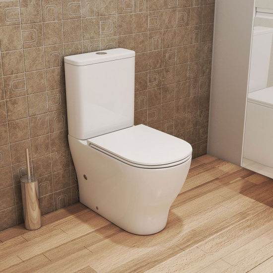 Унитаз-компакт Owl 1975 Tid Cirkel-G OWLT190702 безободковый