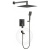 Душевая система Filarete Waterfall FL1010BG, графит Душевая система Filarete Waterfall FL1010BG, графит