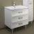 Мебель для ванной Marka One Belle 75Н Spirale White